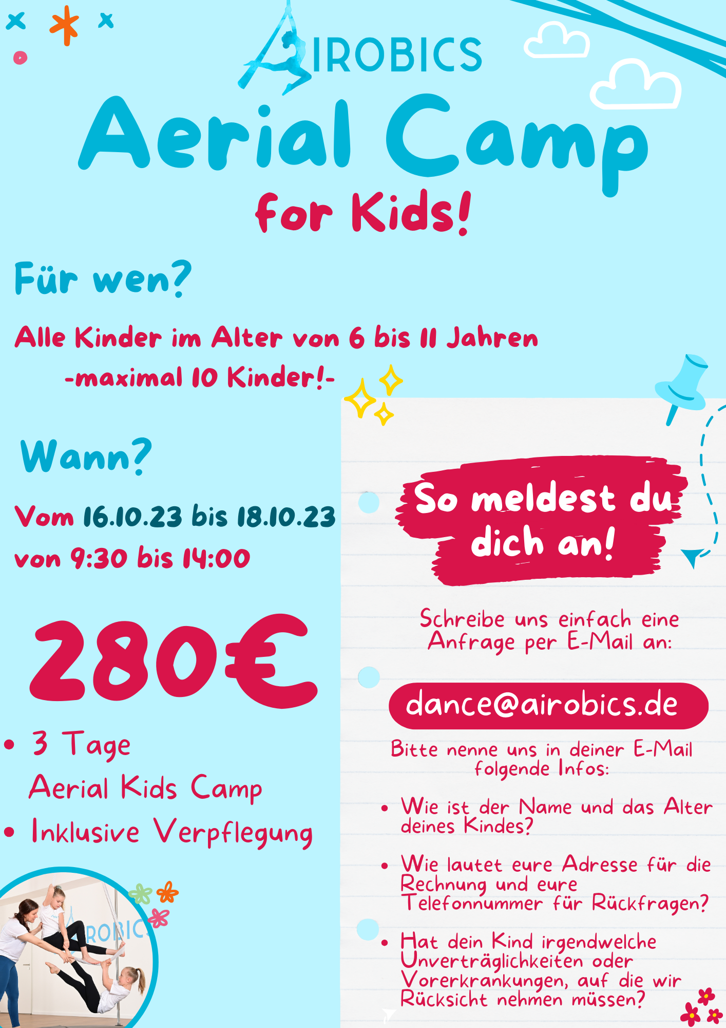 Aerial Kids Camp